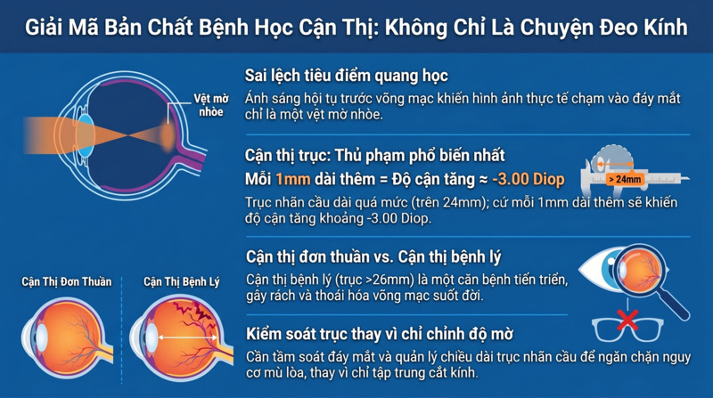 1.1. Trước hết cần xác định chính xác "cận thị" là gì