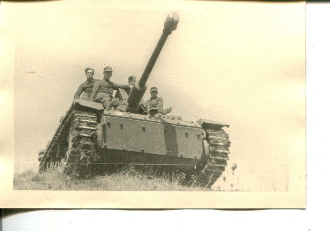 Orig.Foto Sturmgeschütz StuG III 7,5 cm Langrohr