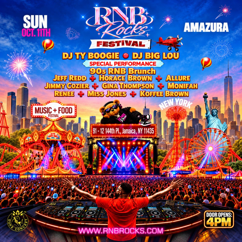 RNB ROCKS Philadelphia flyer