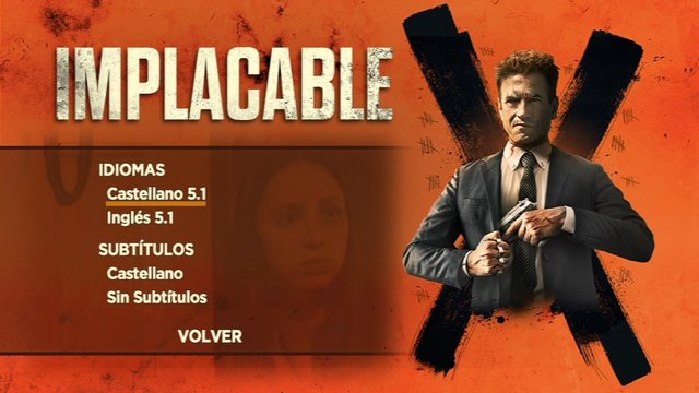2 - Implacable [DVD9 Full][Pal][Cast/Ing][Sub:Cast][Acción][2023]