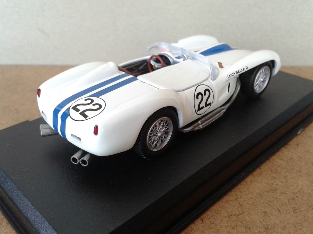 1958 Ferrari 250 Testa Rossa, Ed Hugus, 7º 24 H Le Mans y 4º en 