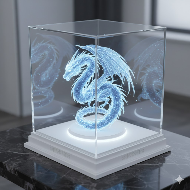 Hình ảnh trực quan hóa trong hộp kính