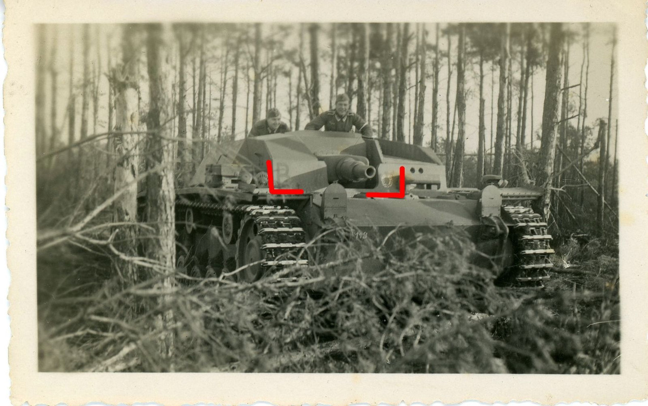 Russland StuG Sturmgeschütz Abteilung Wappen Tan