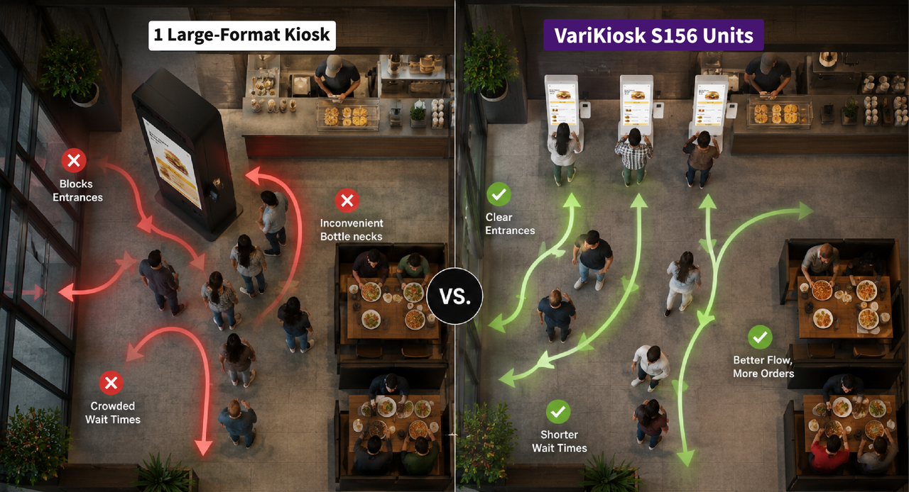 VariKiosk S156 product shot