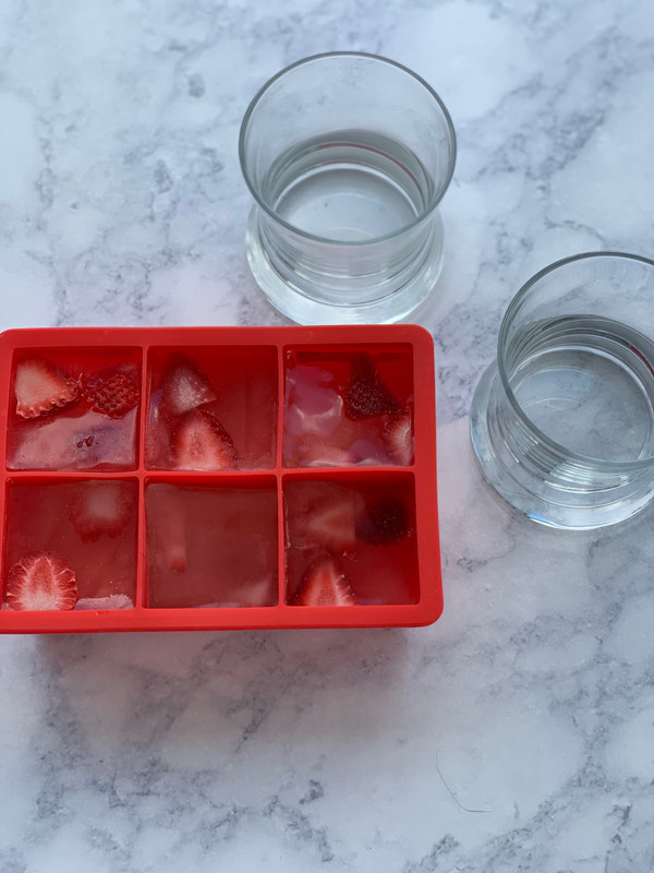 Fruit Infused Ice Cubes — Off the Vine Nutrition