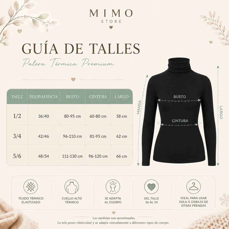 MIMO STORE calza polera outfit invierno