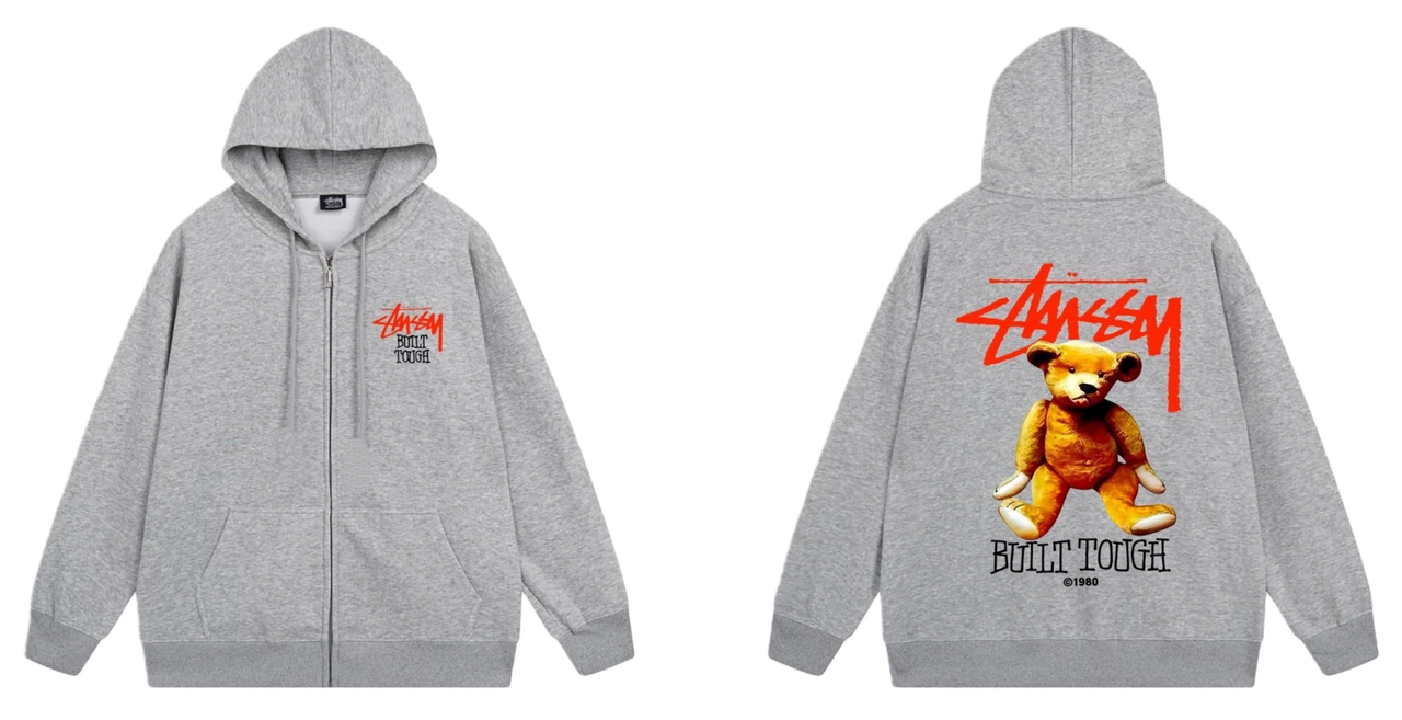 Stussy Zipper Hoodie