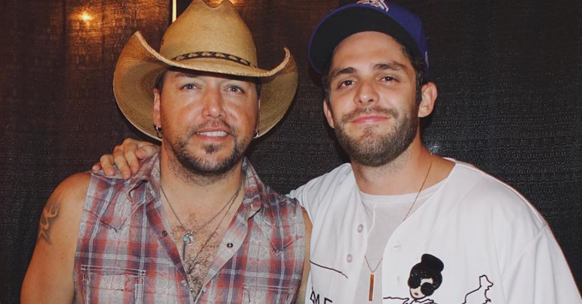 Thomas Rhett and Jason Aldean