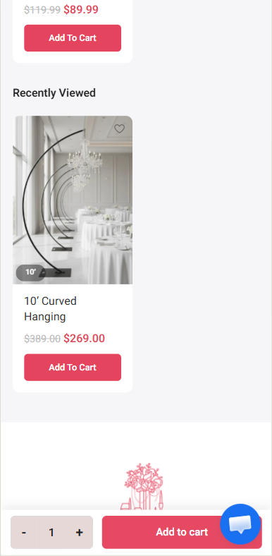 sticky ad to