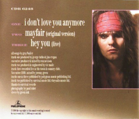 Quireboys - I Don't Love You Anymore [CDS] (1990) Lossless