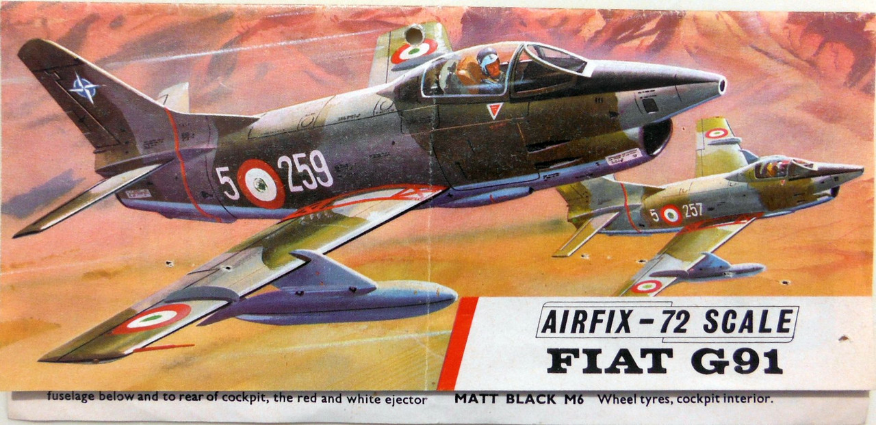 Airfix 72 Fiat G.91R-1 (104) header
