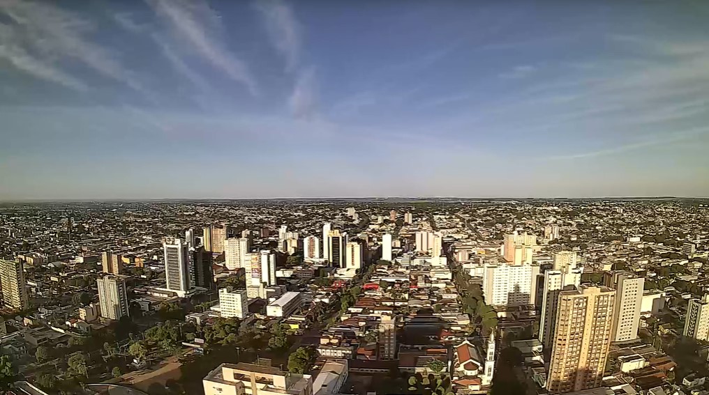 Campo Grande nesta manhã de quinta-feira