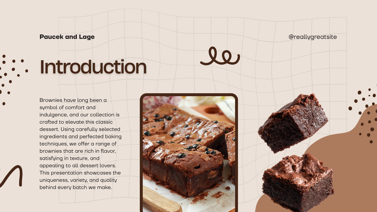 Brown and Beige Simple Product Presentation