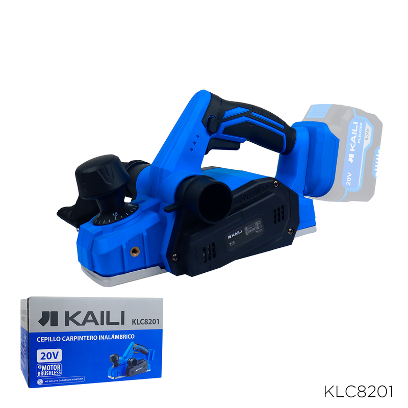 CEPILLADORA INALÁMBRICA BRUSHLESS KAILI
