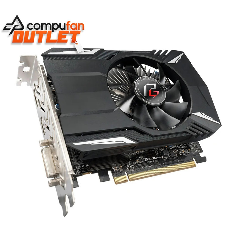 OUTLET - PLACA DE VIDEO ASROCK PHANTOM GAMING RADEON 550 2GB GDDR5