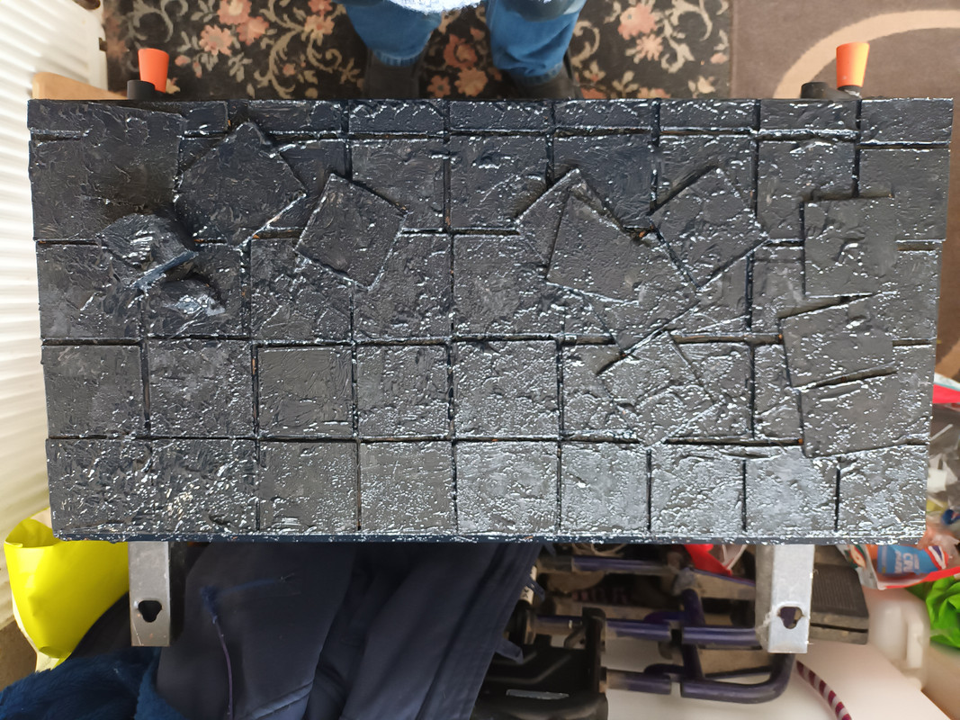BAMComix - Making a stone tile floor. 6