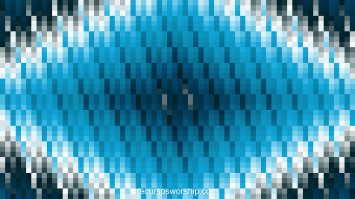 loop vj píxeles teal oscuro rombos