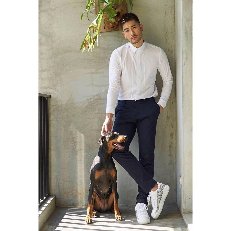 Aktor dan model Kanada Taiwan, Godfrey Gao. 