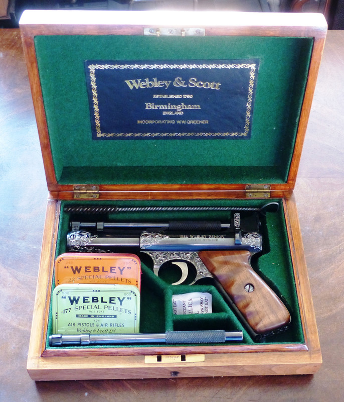 Cased Engraved Senior