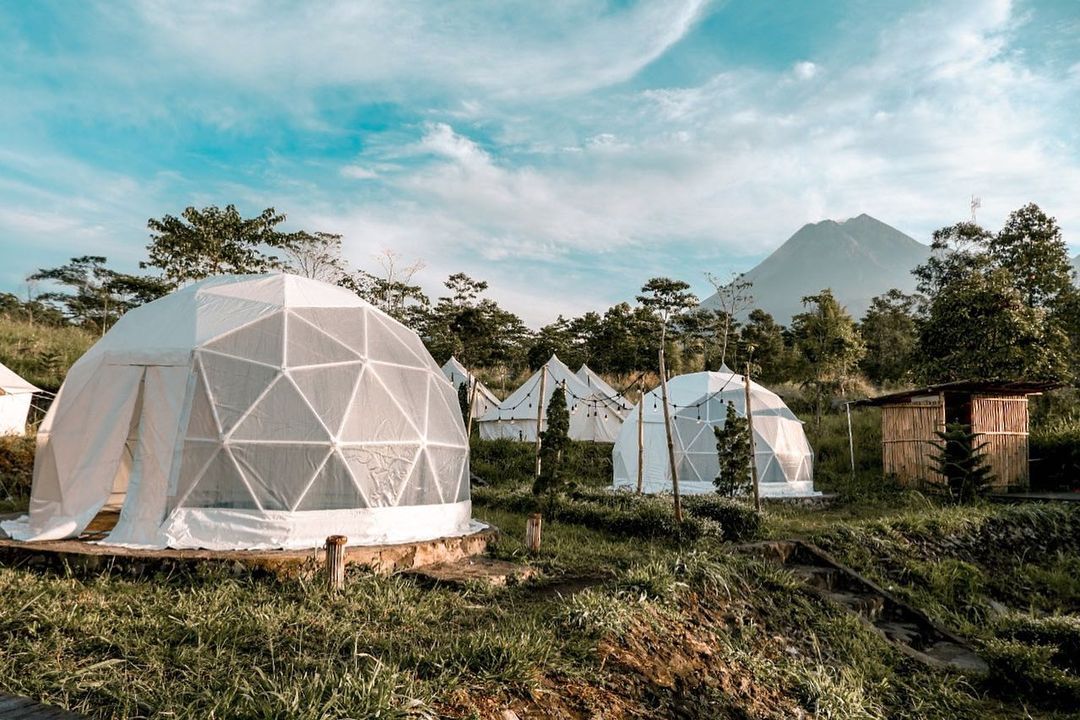 Pallatina Glamping, tempat wisata di Jogja yang lagi hits dan Instagramable.