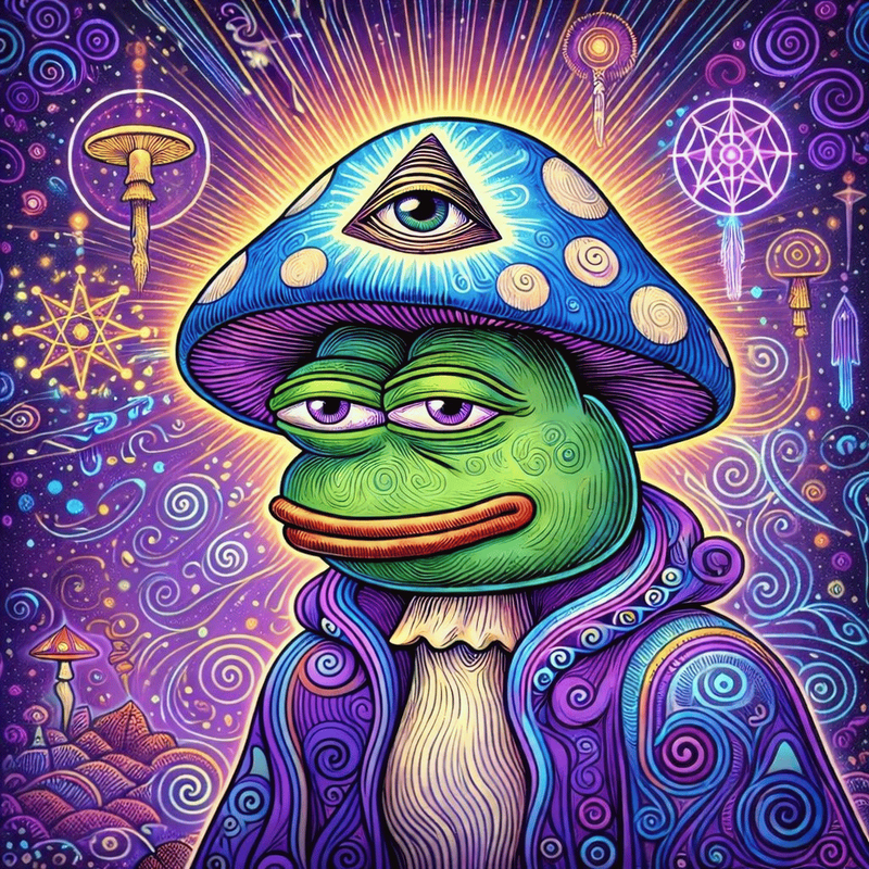 Pepe Mushroom Coin logo