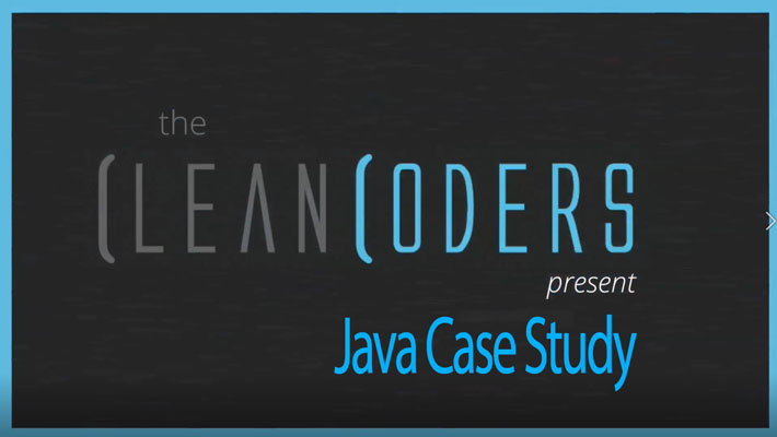 Clean Coders - Java Case Study