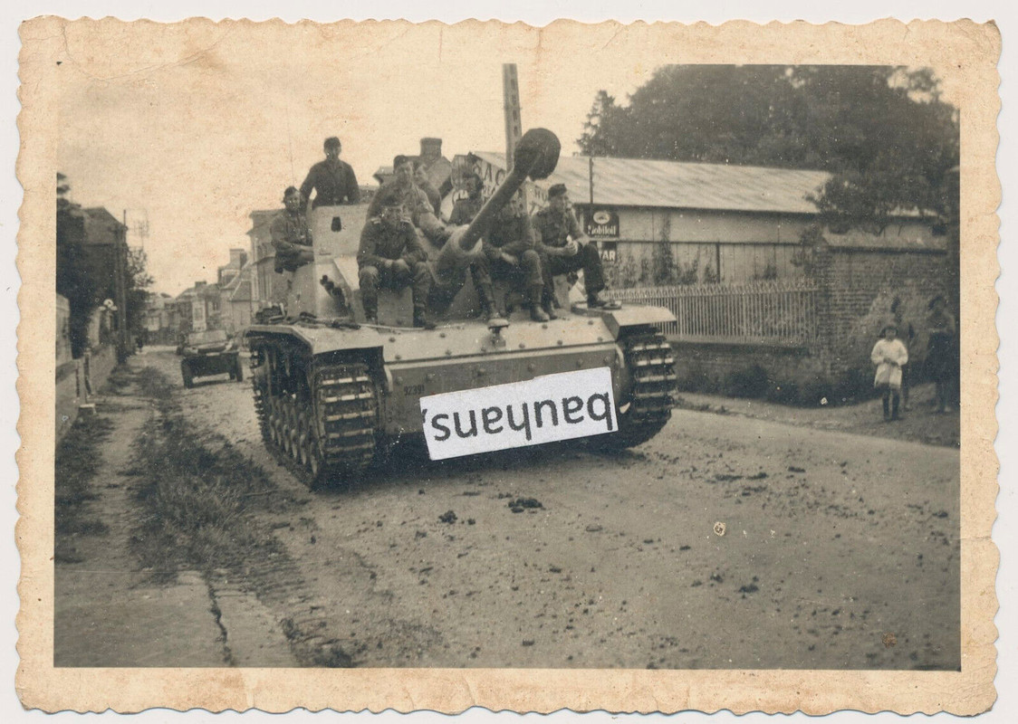 Foto Panzer-Tank Stug , Sturmgeschütz (4839a)