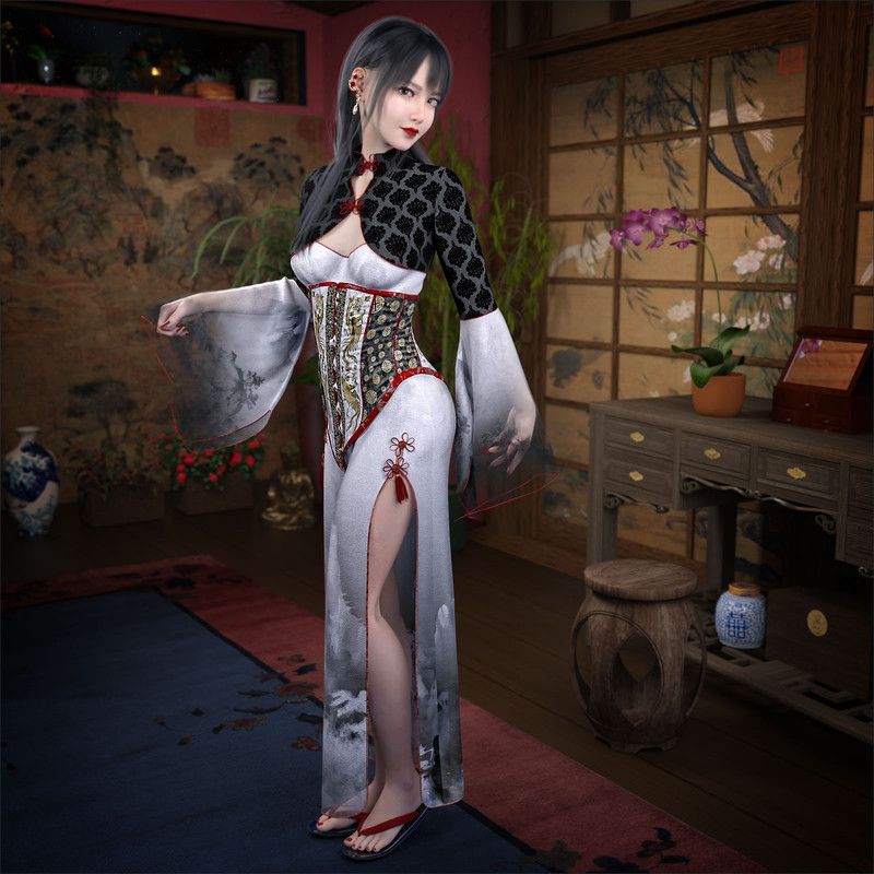 Xiannu for the Midnight Kimono