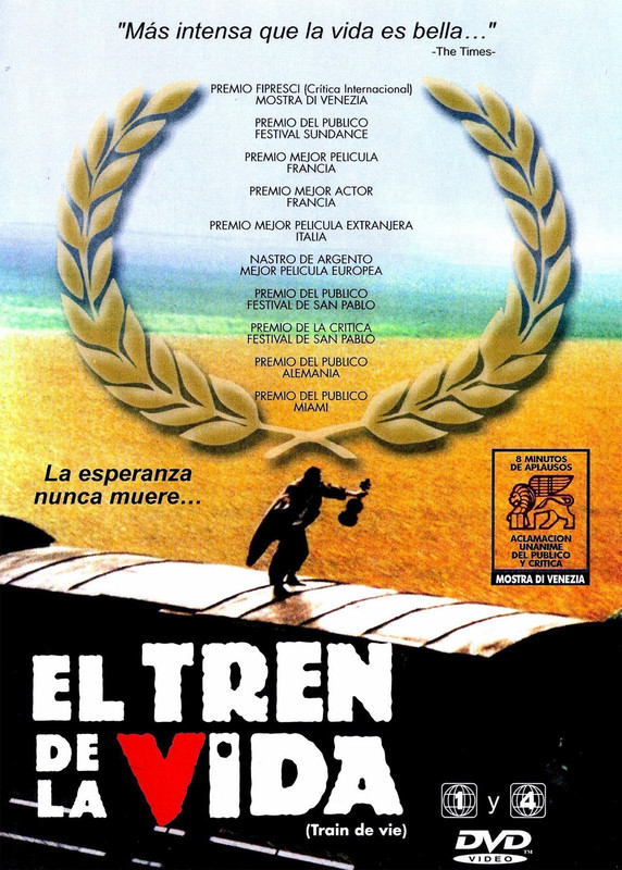 Cartel de El tren de la vida Cartel de El tren de la vida