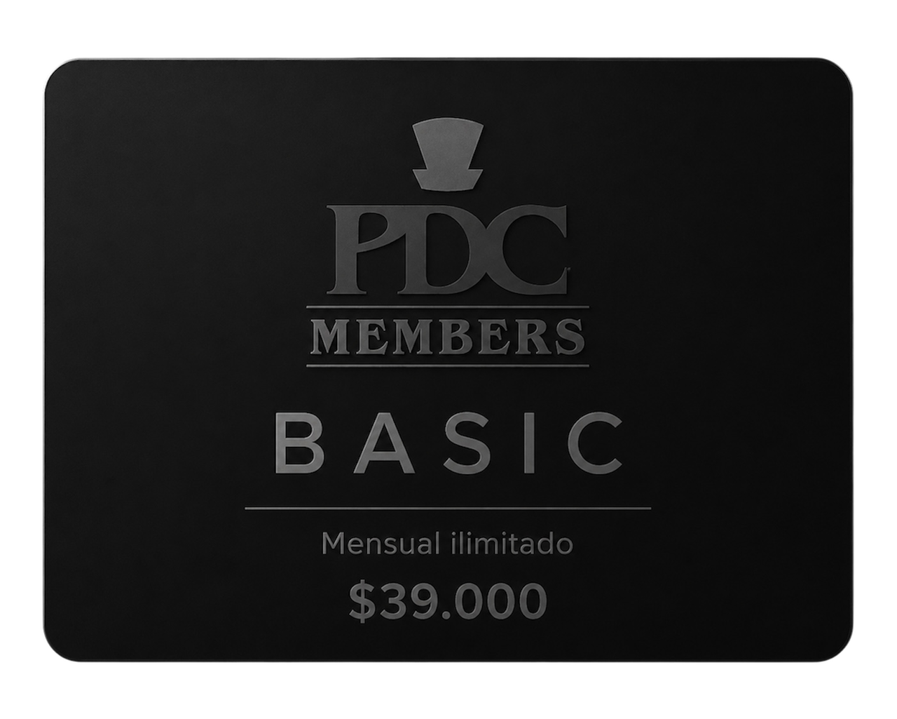 PDC Members Basic · Mensual · $39.000