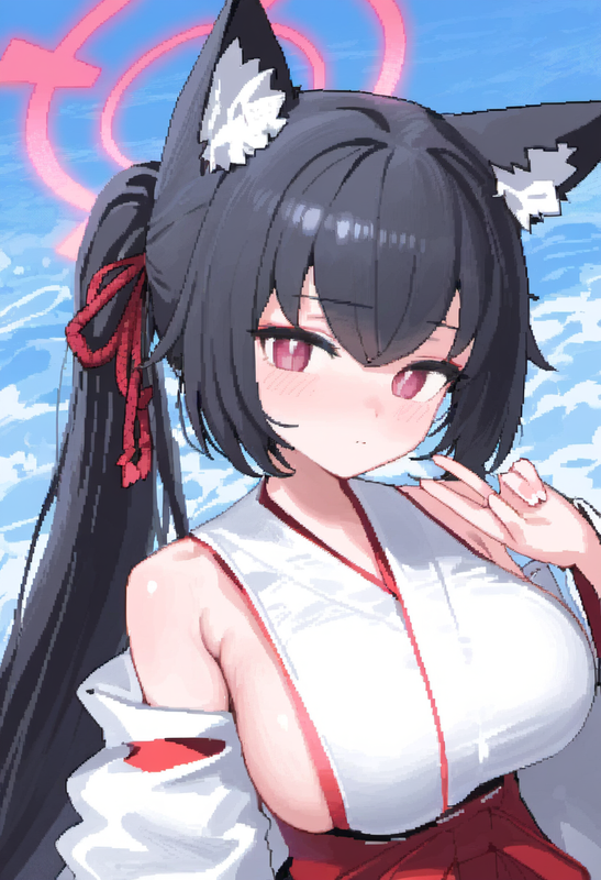 1girl, serika, blue archive, mikozin, NDGD, ohlia, {kobayashi ritz}, reoen, {{{{ s-2360790213