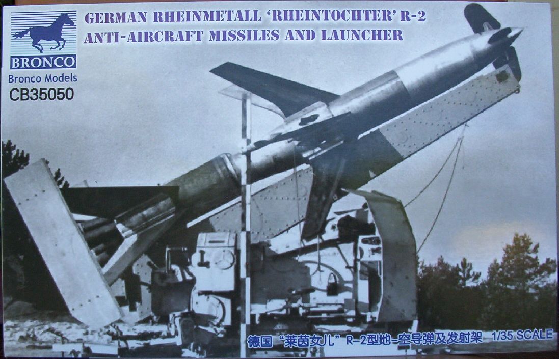 Bronco 35 Rheinmetall 'Rheintochter' R-2 Anti-Ai
