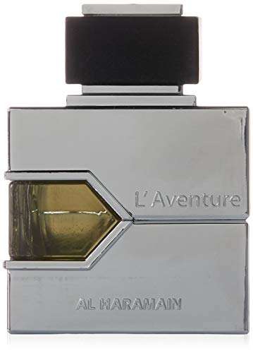 Amazon: Al Haramain L´Aventure Perfume para Hombre 100 ml (Inspirado en Creed Aventus) 
