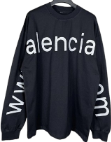 Balenciaga Text Longsleeve