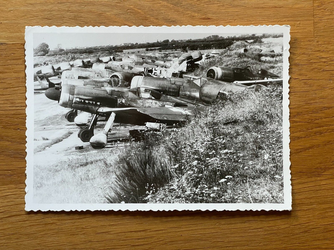 Focke Wulf Fw 190D9 foto. Flensburg Mai 1945