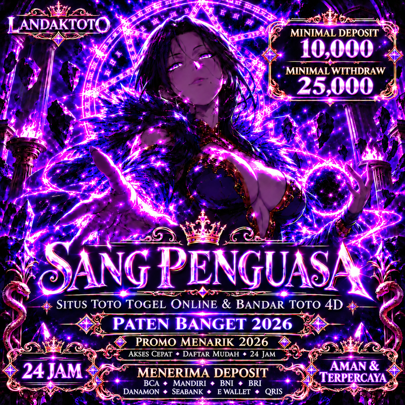 LANDAKTOTO | Sang Penguasa Situs Toto Togel Online & Bandar Toto 4D Paten Banget 2026