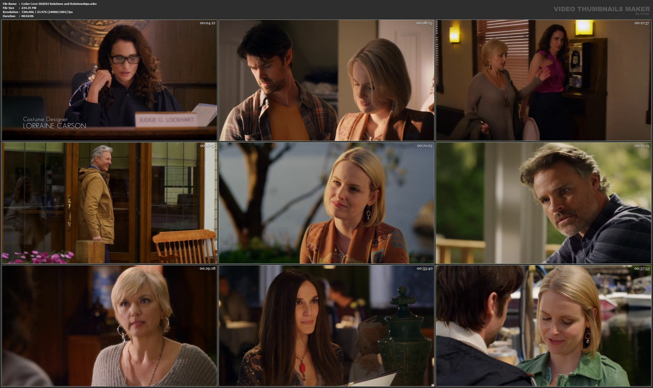 Cedar Cove S02E03 Relations and Relationships.mkv
