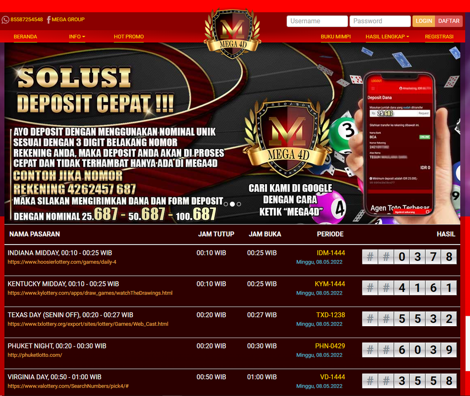 MEGA4D TOGEL: LINK ALTERNATIF LOGIN DAN DAFTAR 2022