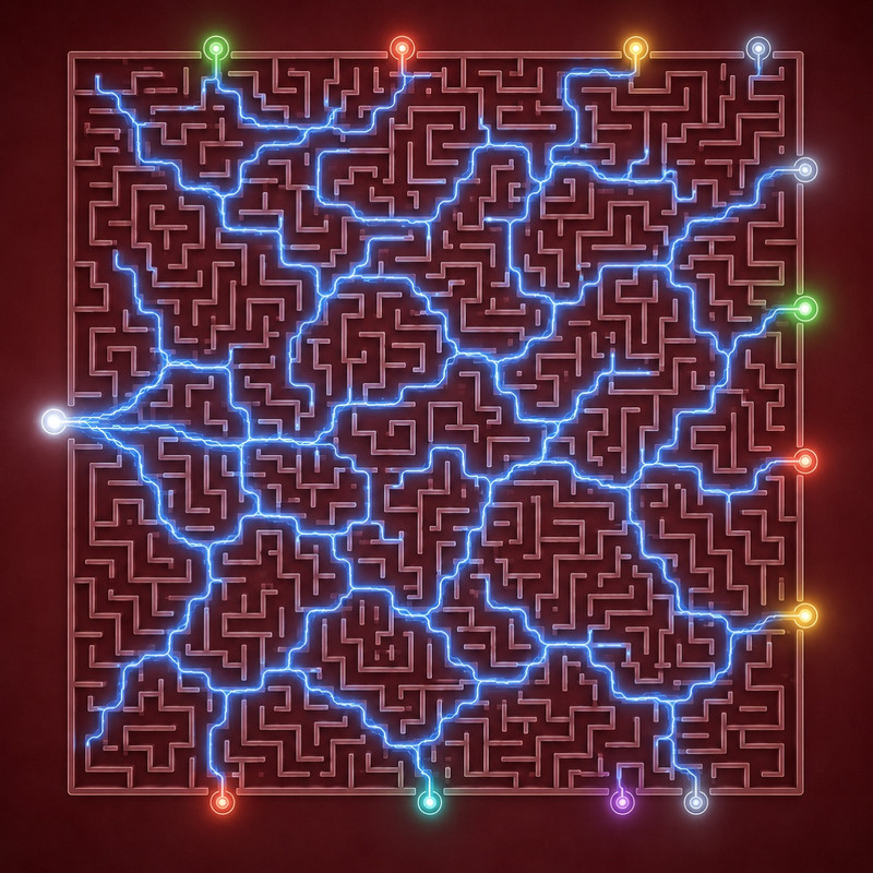 AI maze