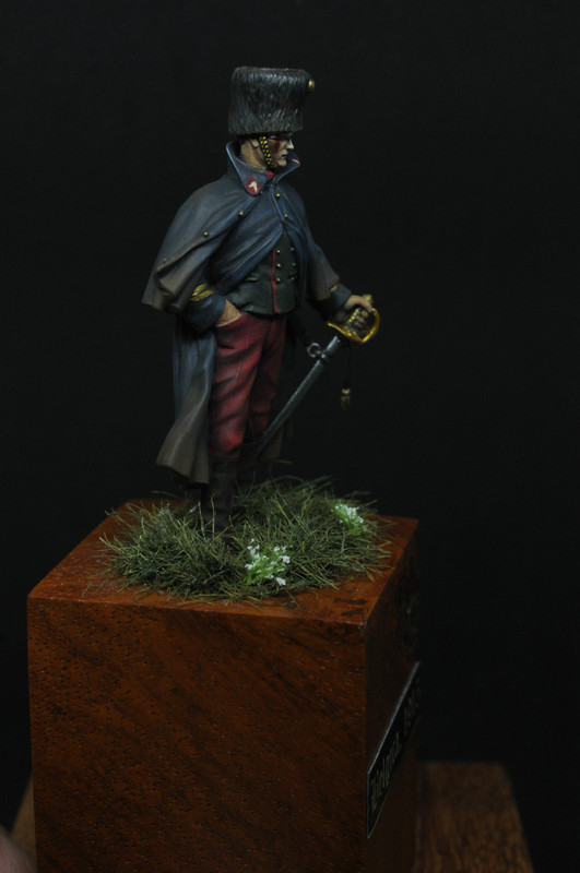 Figurine En Plomb Peint - Brigadier 5ème Régiment De Hussards 1804 - 54mm