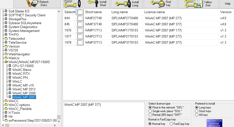 SIMATIC WinAC MP 2007 Re: SIMATIC WinAC MP 2007