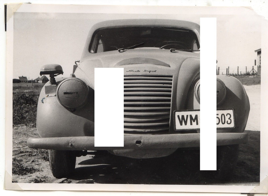 Beute PKW französisch  englisch  Nummernschild W