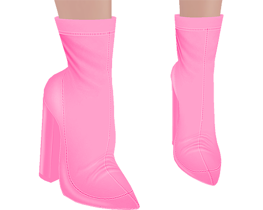 Ankle-Booties-Pink