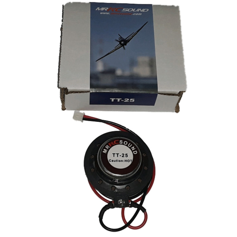 MrRCSound TT25 Transducer Speaker for RC Aircraft Airplane Helicopter
