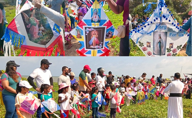 Sri Lanka/ Negli aquiloni la ‘bellezza della fede’ delle famiglie di Negombo dans Articoli di Giornali e News Aquiloni