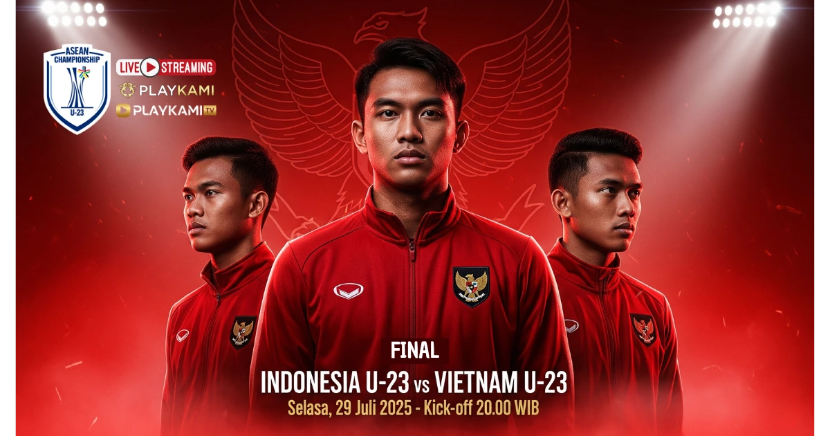 Final AFF u-23 Indonesia vs Vietnam