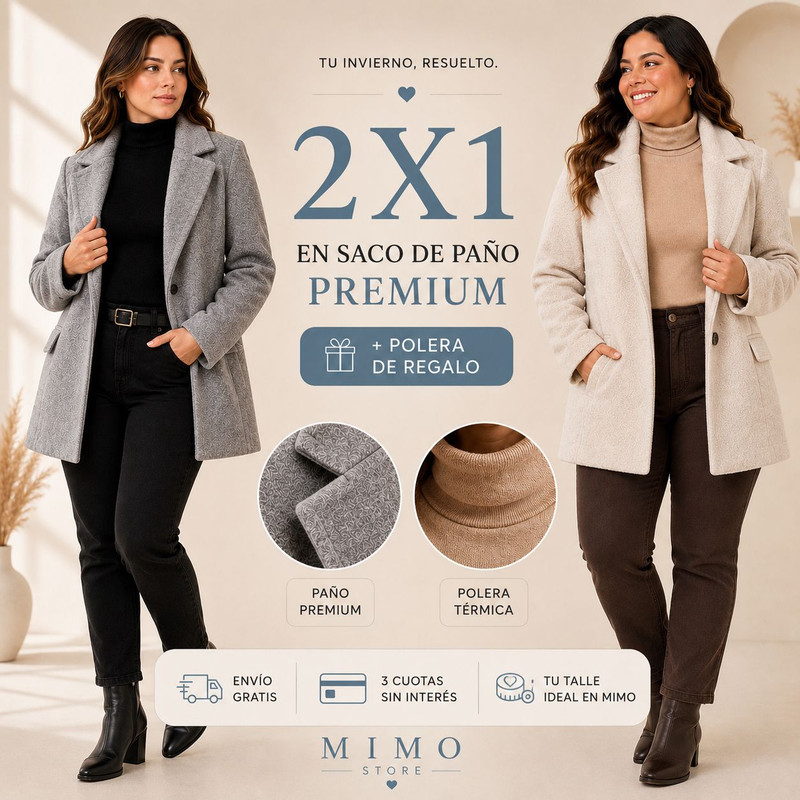 MIMO saco paño lifestyle
