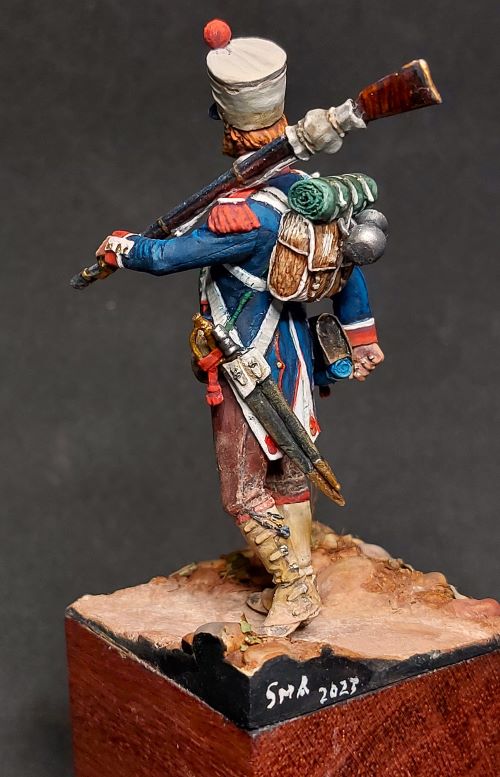 Guy Renaud/Chasseur a Pied 1 Rgt /54mm no 90m Metayer Auger Lucotte