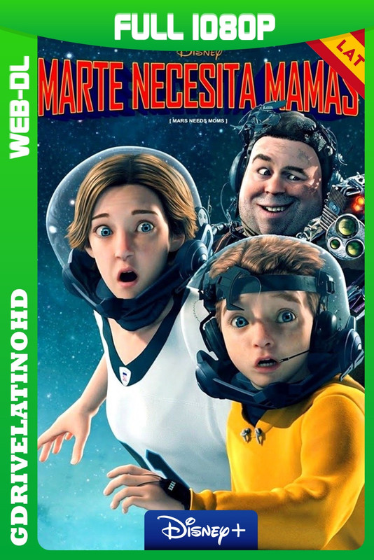 Marte Necesita Mamás (2011) WEB-DL 1080p Latino-Inglés