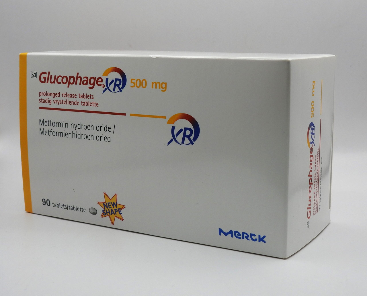 Glucophage  500Mg Xr Tabs 90`S
